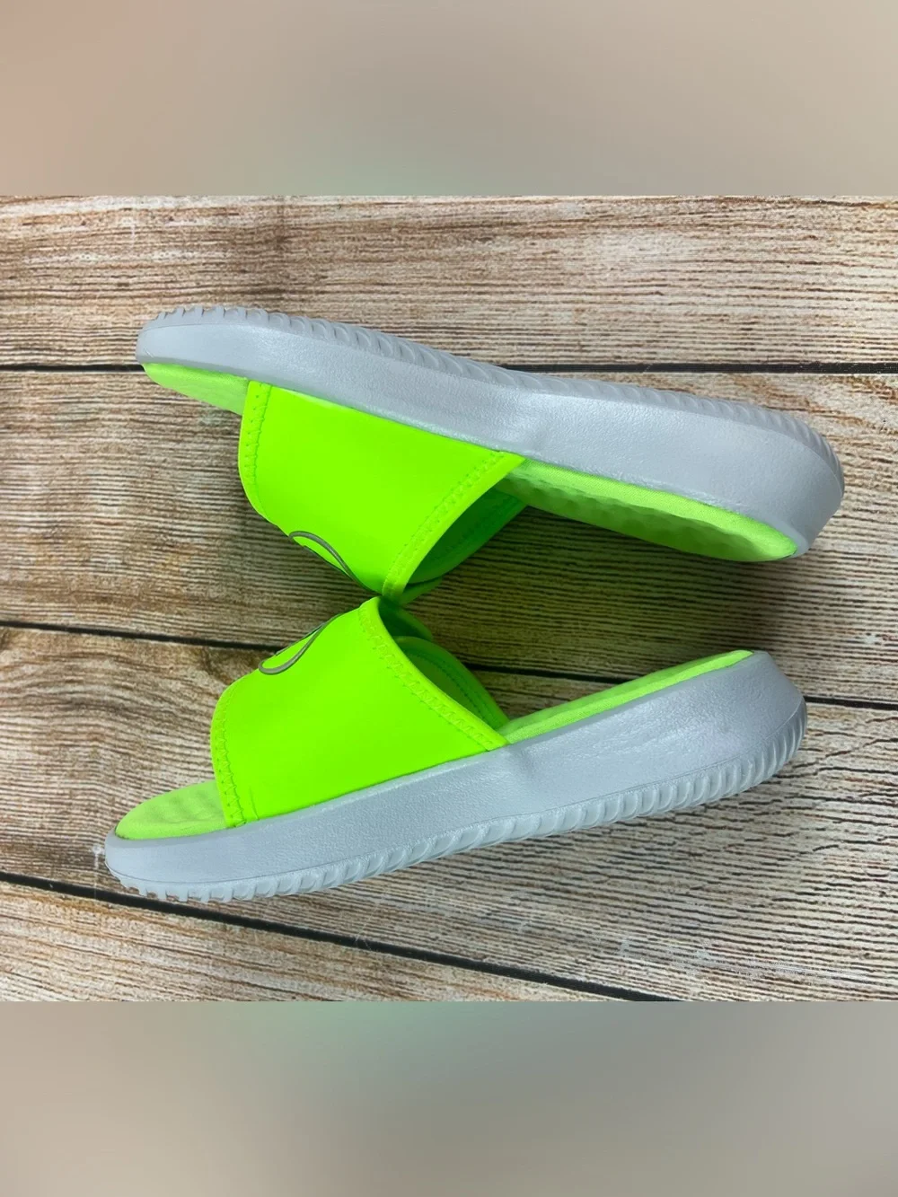 Under Armour Kids Boys Ignite Pro 8 Slides Sandals Neon Green Size 1Y